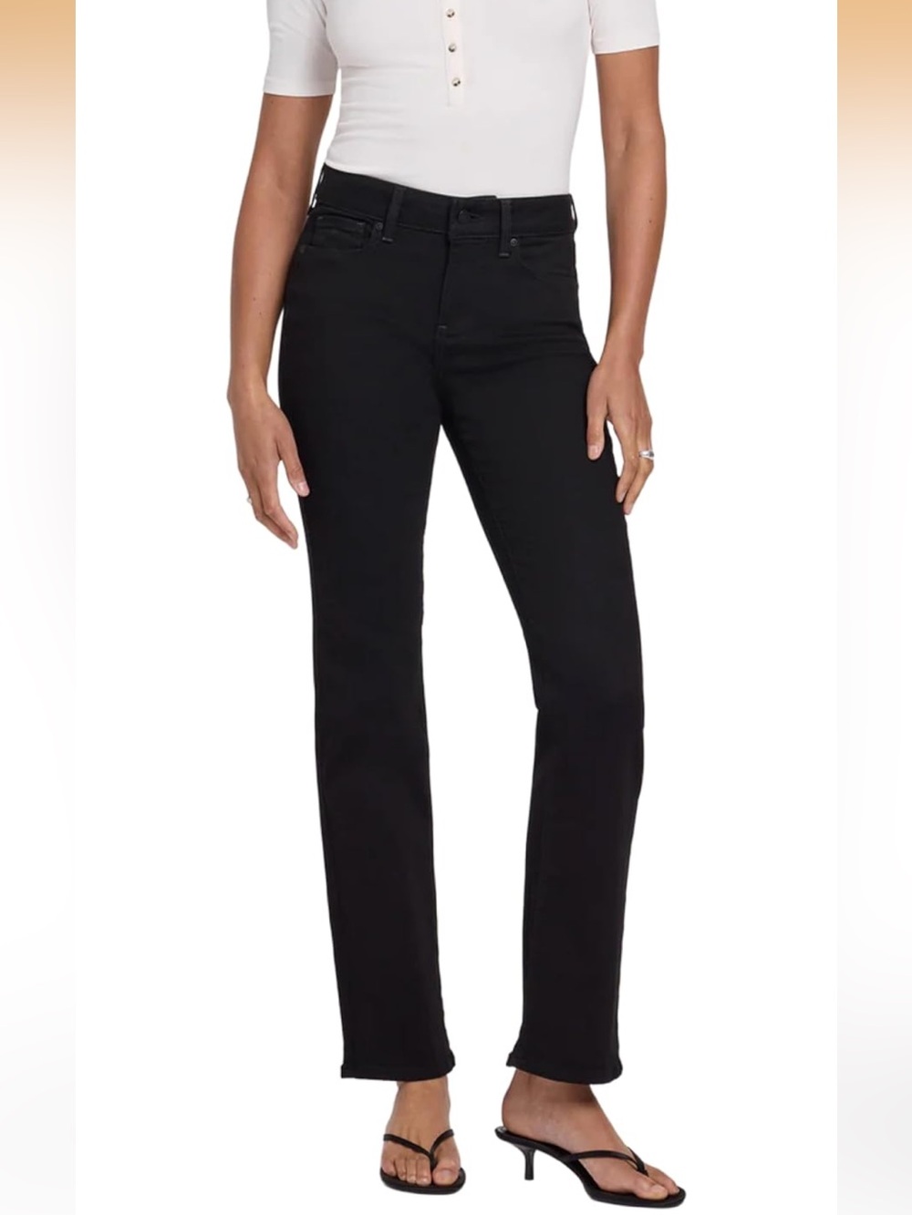 NYDJ Women's Petite Marilyn Straight Jean 8P. 544/bb16-5:v